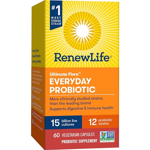 Renew Life Everyday Probiotic Capsules, Daily Supplement Supports Urinary, Digestive Renew Life Au supplements