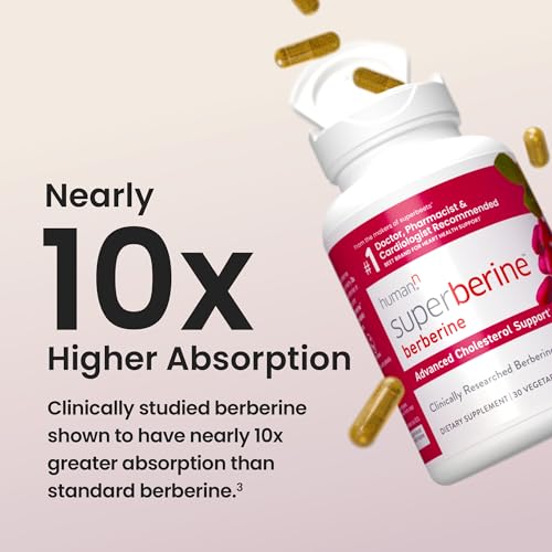 humanN SuperBerine – High Absorbency, Concentrated Dose Formula with Clinically humanN Au supplements