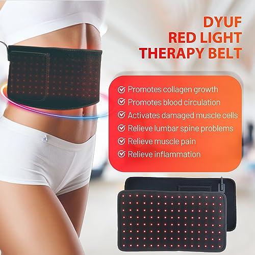 Red Light Therapy Infrared Light Therapy for Muscle Pain Relief and Inflammation Red Light Therapy Belt DYUF Au supplements