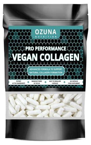 Pro Performance Vegan Collagen Complex – Vegetarian Collagen Capsules, Plant Based Collagen OZUNA NUTRITION Au supplements