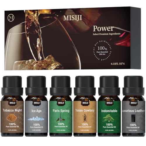 MISIJI Getting Power Essential Oils Set-Essential Oils for Diffuser for Home,Diffuser Oils Scents MISIJI Au supplements