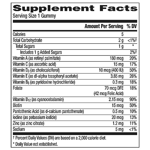 Centrum Kids Multivitamin Gummies, Tropical Punch Flavor Made With Natural Flavors Centrum Au supplements