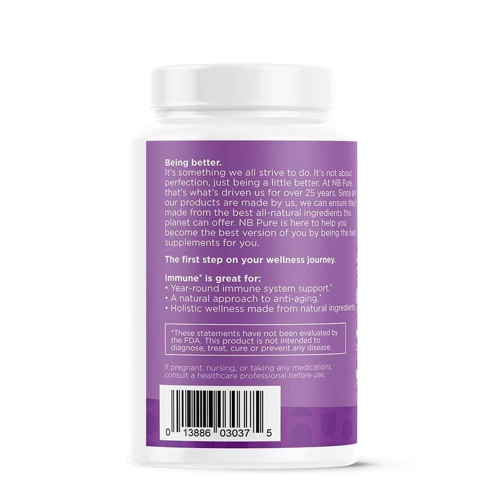 nbpure Immune+ Daily Immune System Supplement Boost, Immunity Supplement, 90 Count nbpure Au supplements