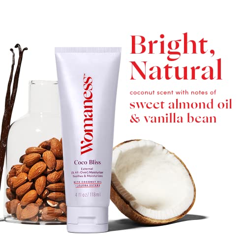 Womaness Menopause Cycle Kit - Coco Bliss - External Body Cream (4oz) + Me.No.Pause Womaness Au supplements