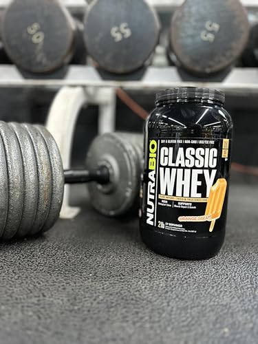 NutraBio Classic Whey Protein Powder- 25G of Protein Per Scoop - Full-Spectrum Amino NutraBio Au supplements