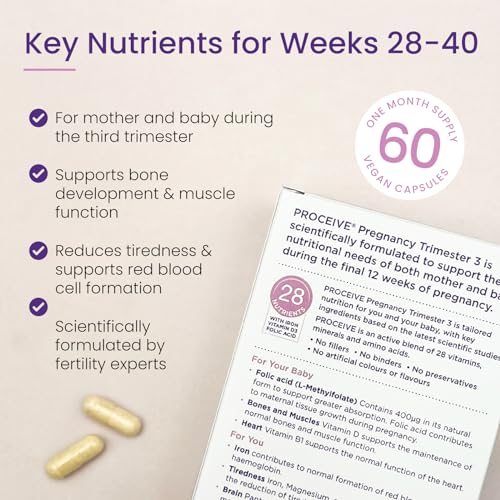 Proceive® Pregnancy Trimester 3 (28 Weeks) Pregnancy Vitamin & Mineral Supplements Proceive Au supplements