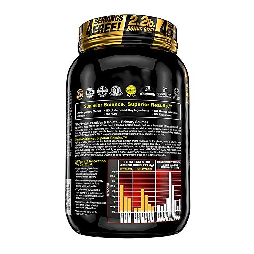 Whey Protein Powder - MuscleTech Nitro-Tech Whey Gold Protein Powder MuscleTech Au supplements