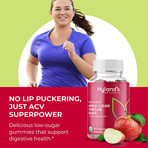 Hyland's Naturals Organic Apple Cider Vinegar Blast Gummies, Digestive Health Suppor Hyland's Au supplements
