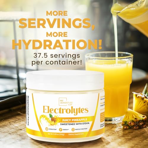 Keto Electrolytes Powder No Sugar -  Made In The USA Electrolyte Mix My Adventure to Fit Au supplements