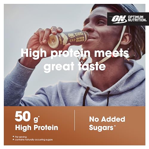Optimum Nutrition High Protein Shake Bottles, Ready To Drink Healthy Snacks, No added Optimum Nutrition Au supplements
