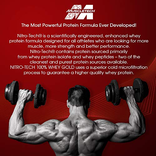 Whey Protein Powder - MuscleTech Nitro-Tech Whey Gold Protein Powder MuscleTech Au supplements