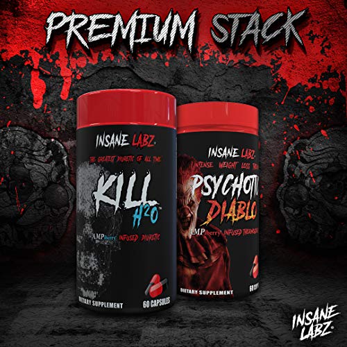 Insane Labz Kill H20, AMPiberry Infused Diuretic, Reduce Water Retention and Bloating Relief Insane Labz Au supplements