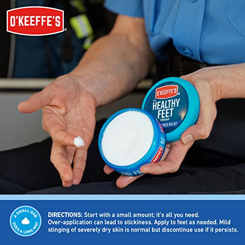 O'Keeffe's for Healthy Feet Foot Cream, Guaranteed Relief for Extremely Dry, Cracked Feet O'Keeffe's Au supplements