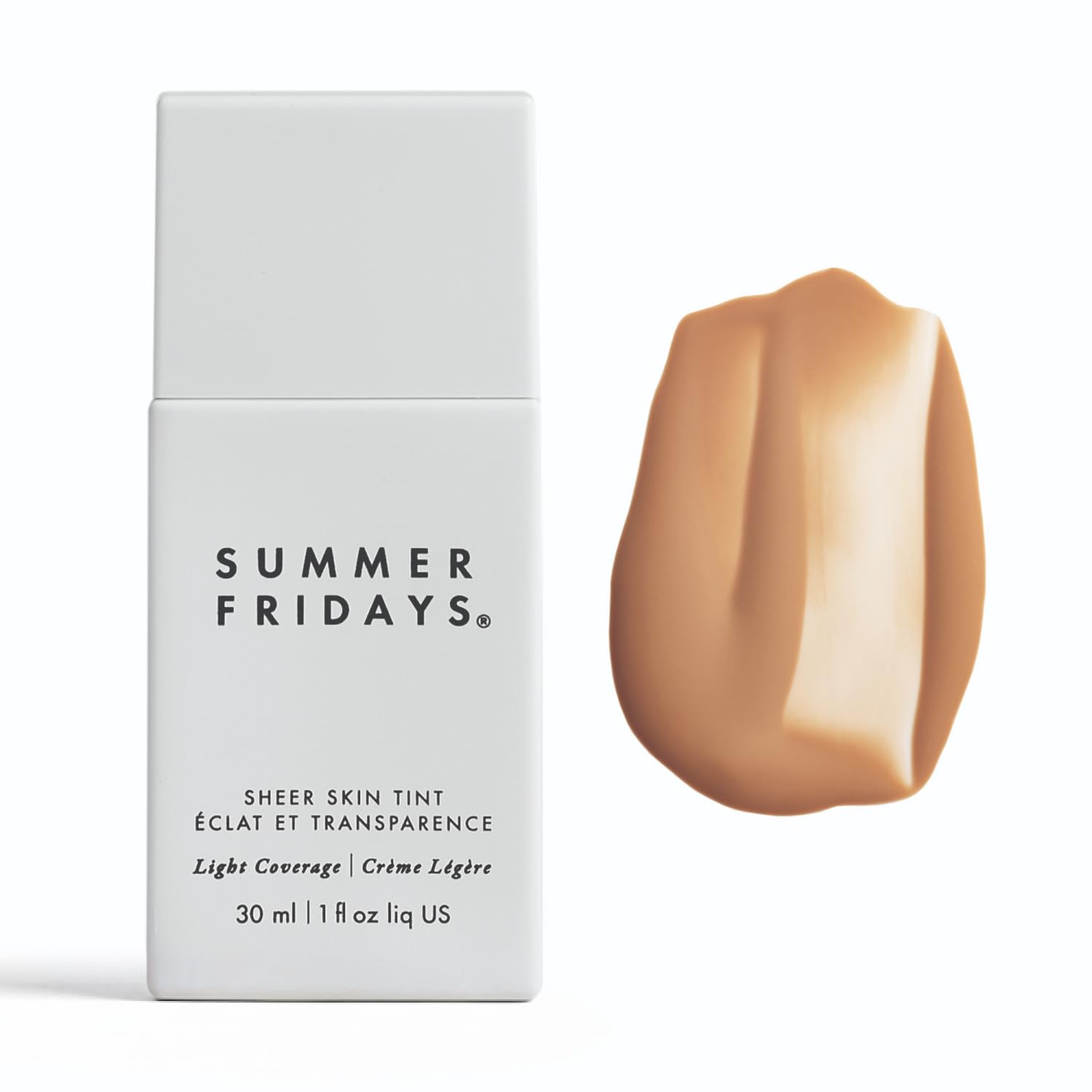 Summer Fridays Sheer Skin Tint - Skin Tint with Hyaluronic Acid - Helps Diminish Uneven Skin Tone - Sheer to Light Coverage - Shade 5 - Medium with Warm Neutral Undertones (1 Fl Oz) Summer Fridays Au supplements