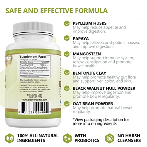 BioSource Labs Colonew Complete Colon Cleanse Natural Detox Supplement for Daily BioSource Labs Au supplements