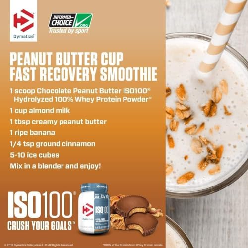 Dymatize ISO100 Hydrolyzed Protein Powder, 100% Whey Isolate Protein, 25g of Protein Dymatize Au supplements