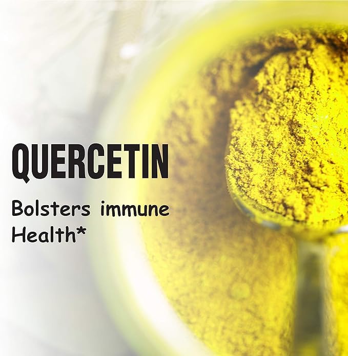 Sandhu's Quercetin 1000mg Per Serving 120 Count(Pack of 2) Vegetarian Capsules Sandhu's Au supplements