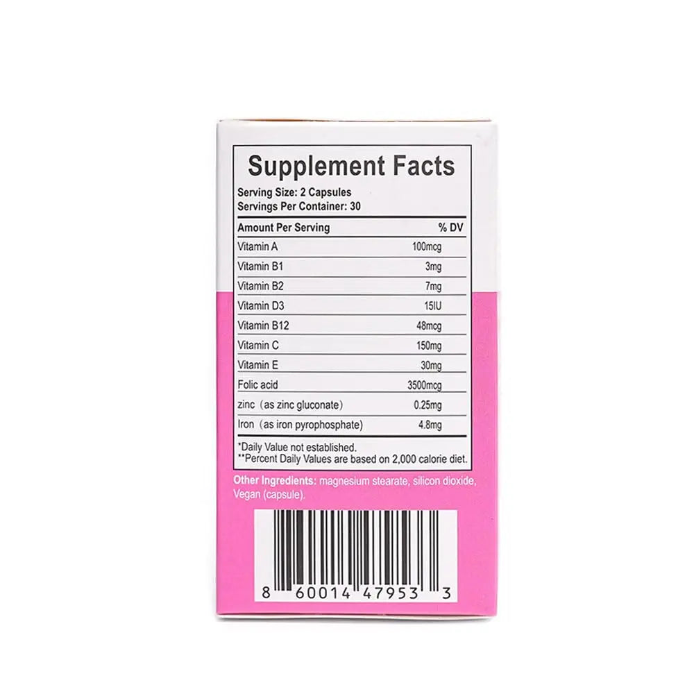 Yogivita Women’s Multivitamin – Wellness, Energy & Immune Support – Vegan, Gluten-Free, 60 Capsules Yogivita Au supplements