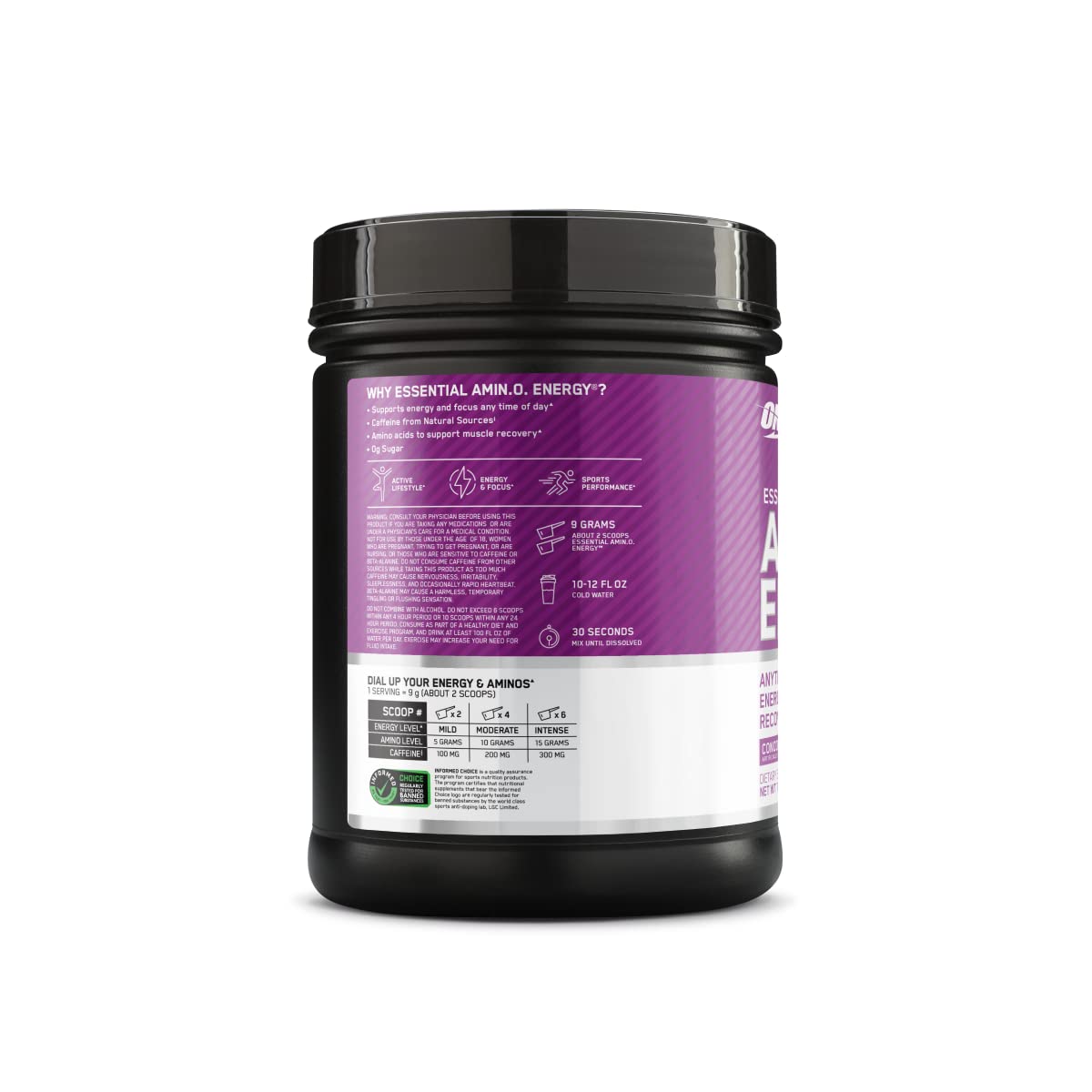 Optimum Nutrition Amino Energy - Pre Workout with Green Tea, BCAA, Amino Acids Optimum Nutrition Au supplements