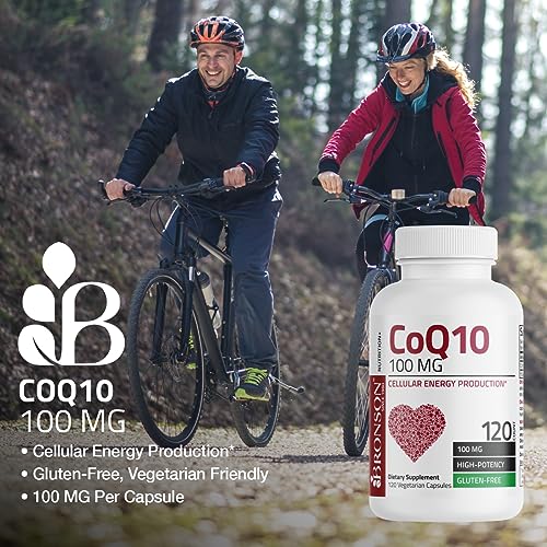 Bronson CoQ10 100 MG High Potency Cellular Energy Production, 60 Vegetarian Capsules Bronson Au supplements