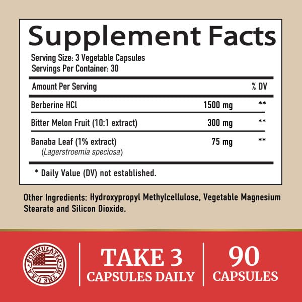 Berberine HCL 1500mg for Weight Management | Botanical Keto Inducing Berberine Supplement Nobi Nutrition Au supplements