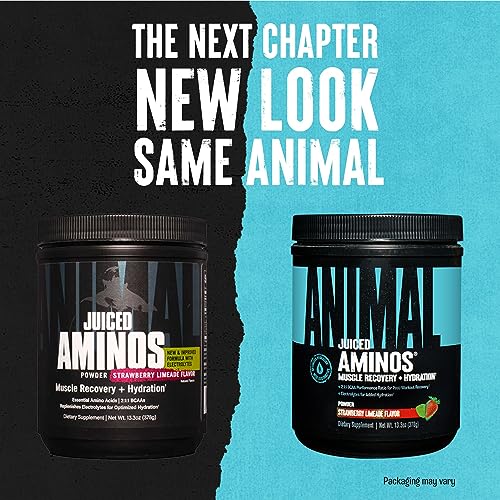 Animal Juiced Amino Acids - BCAA/EAA Matrix Plus Hydration with Electrolytes and Sea Animal Au supplements