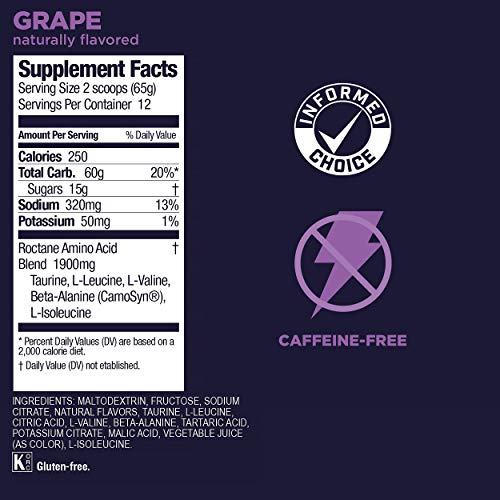 GU Energy Roctane Ultra Endurance Energy Drink Mix, 1.72-Pound Canister GU Energy Au supplements