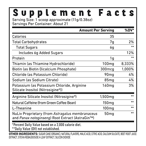 UMZU Zuum Pre-Workout - Energy, Pump & Endurance - with B-Vitamin Complex UMZU Au supplements