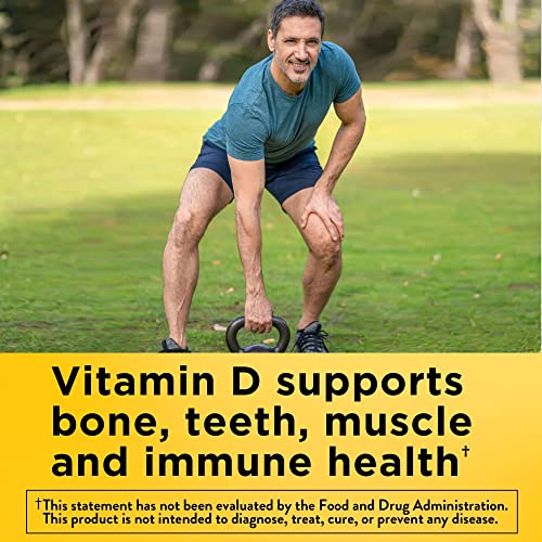 Nature Made Vitamin D3 K2, 5000 IU (125 mcg) Vitamin D, Dietary Supplement for Bone Nature Made Au supplements