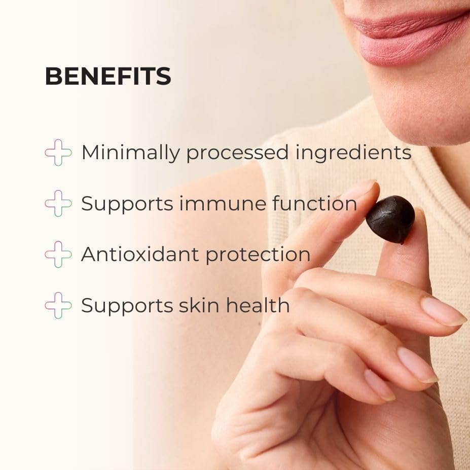 Juice Plus+ Berry Blend Soft Chews (Chewables) - Daily Nutrition from 12 Plants with Whole Fruit, Vegetable, & Berry - Raspberry, Bilberry, Blueberry, and More! for Adults and Kids - (1-mo, 30 Chews) Juice Plus+ Au supplements