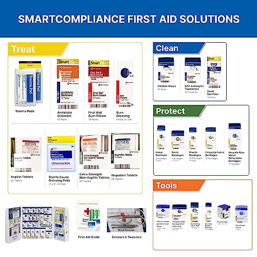 First Aid Only 1000-FAE-0103 50-Person SmartCompliance OSHA First Aid Kit First Aid Only Au supplements