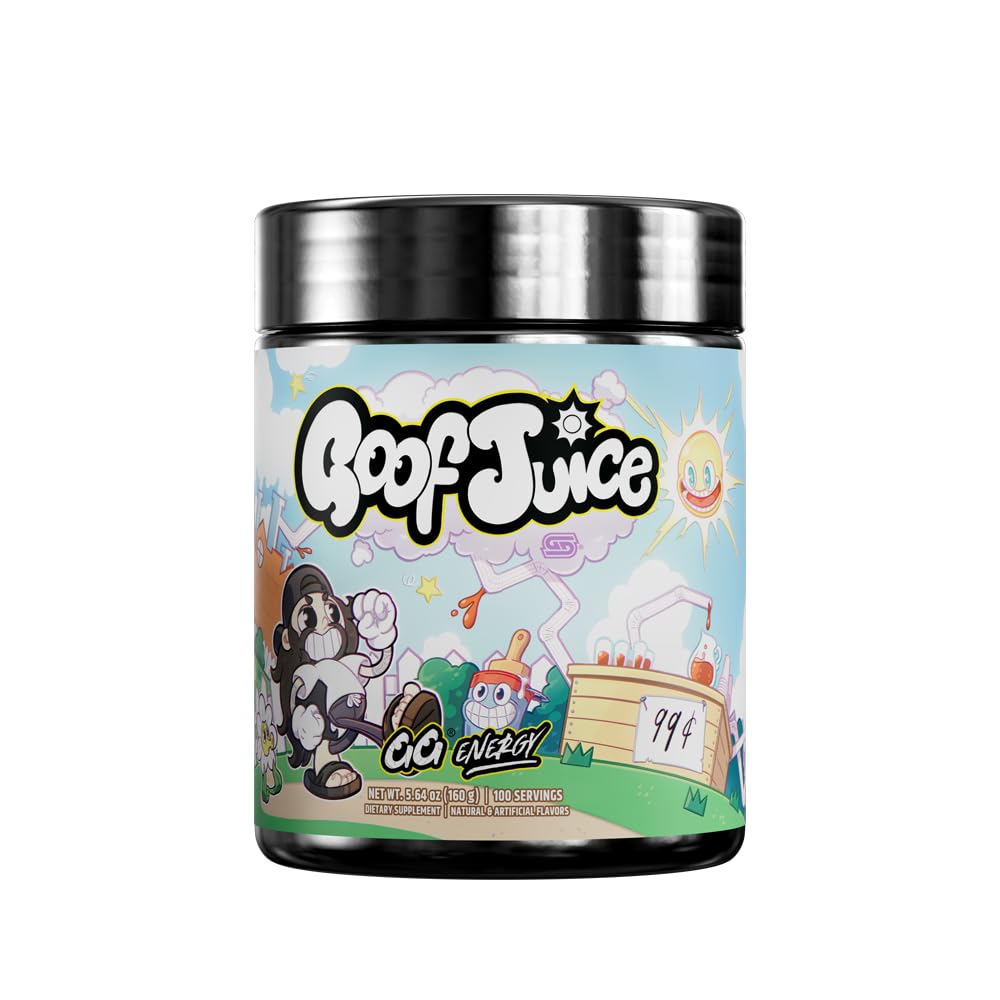 Gamer Supps GG Energy - Goof Juice by MoistCr1TiKaL (100 Servings) - Keto Friendly Gaming Energy and Nootropic Blend, Sugar Free + Organic Caffeine + Vitamins + Immune Support, Powder Drink Gamer Supps Au supplements