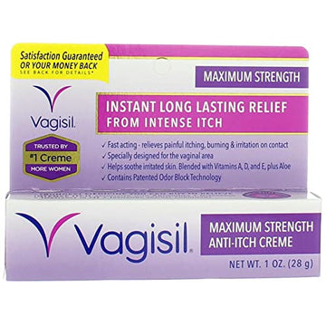 Vagisil Maximum Strength Anti-Itch Creme 1 oz (Pack of 2) Vagisil Au supplements