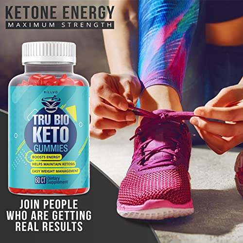 Rillvo TruBio Keto ACV Gummies - Advanced Formula Tru Bio (60 Gummies), fewnt Rillvo Au supplements
