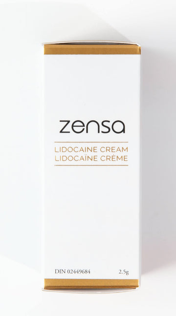 Zensa Numbing Cream 5% Lidocaine – Maximum Strength Topical Anesthetic with Vitamin E for Pain Relief from Hemorrhoids - Vegan & Cruelty-Free, Water-Based, Physiologic pH for Sensitive Skin 2.5 g Zensa Au supplements