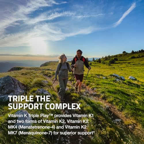Vitamin K Triple Play (Vitamin K2 MK7 / Vitamin K2 MK4 / Vitamin K1) Full Spectrum Bronson Au supplements