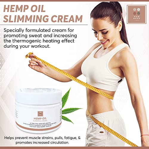 Full Body Hemp oil Slimming Hot Cream - Weight Loss Fat Burning Inch Reducing Heath Secret Au supplements