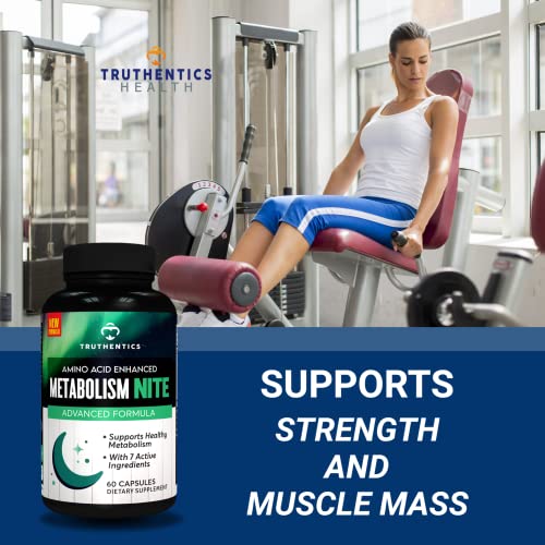 TRUTHENTICS Night Metabolism Booster for Men & Women - Night Time Fat Burner TRUTHENTICS Au supplements