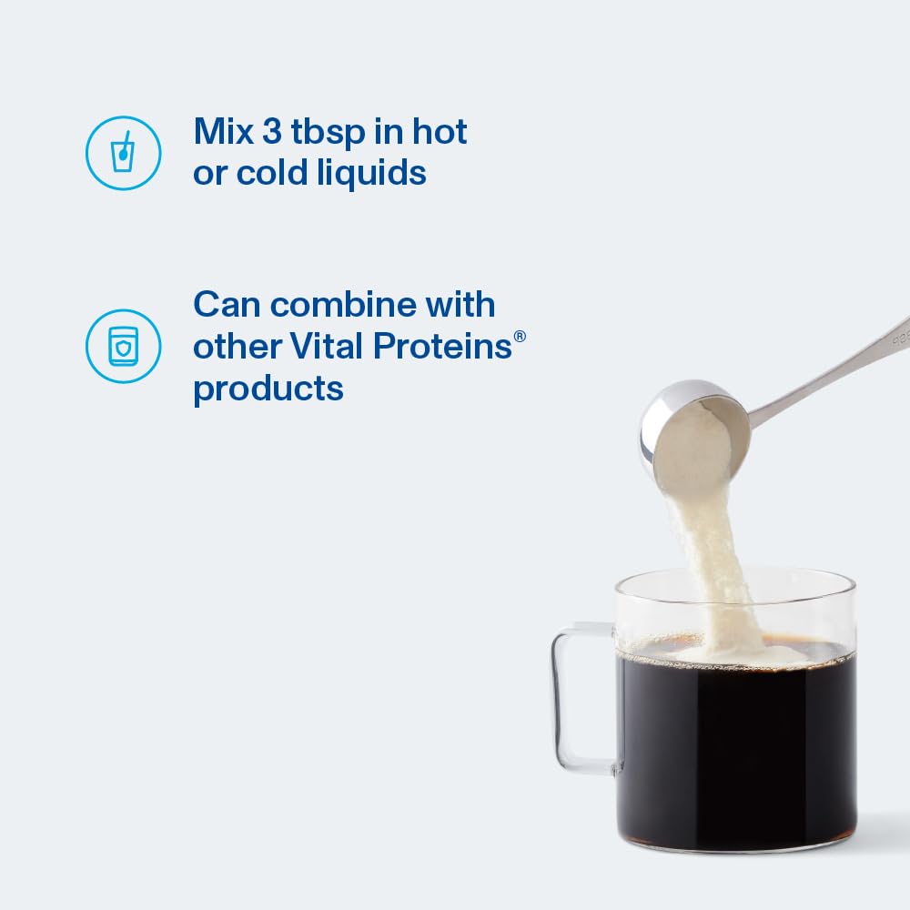 Vital Proteins Collagen Powder Supplement Hydrolyzed Peptides with Hyaluronic Acid Vital Proteins Au supplements