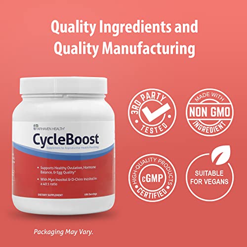 Fairhaven Health Vegan Myo-Inositol and D-Chiro Inositol Powder | 40:1 Ratio | Hormone Fairhaven Health Au supplements