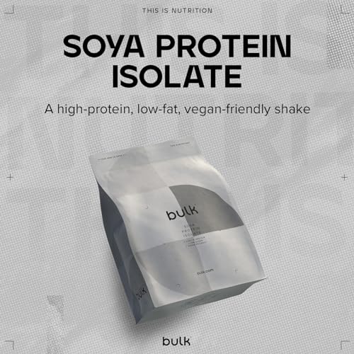 Bulk Soya Protein Isolate Powder, Vegan Protein Shake, Salted Caramel, 1 kg Bulk Au supplements