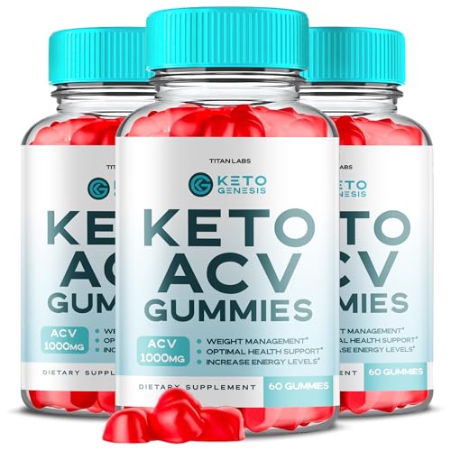 (3 Pack) Keto Genesis Keto ACV Gummies, Keto Genesis ACV Gummies, Keto Genesis Advanced Titan LabsAU supplements