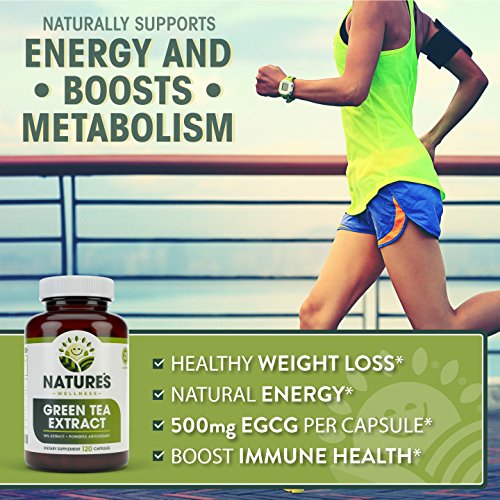 Green Tea Extract 98% Standardized with EGCG | Healthy Weight Support, Metabolism Natures Wellness Au supplements