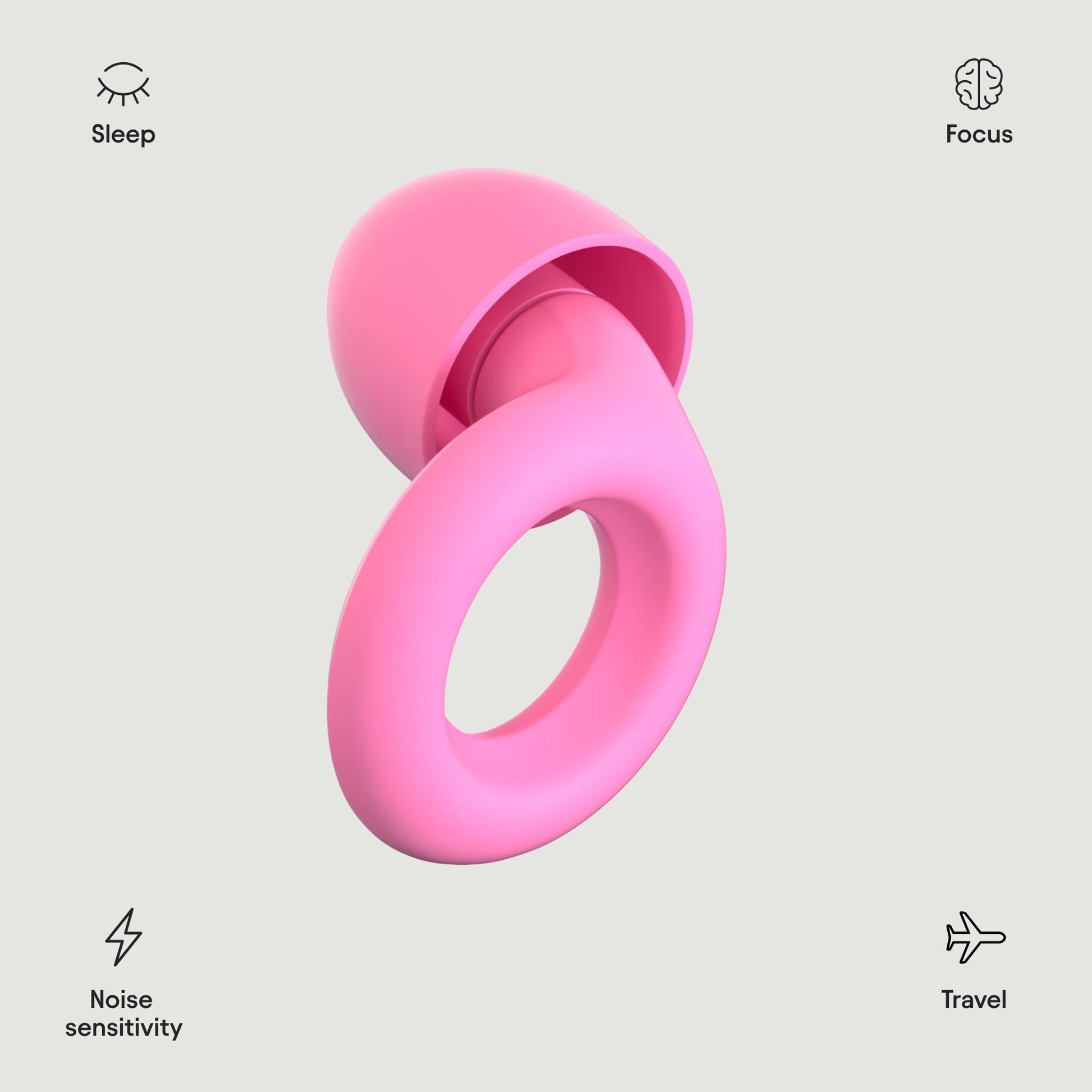Loop Quiet Equinox Earplugs – Reusable Noise-Reducing Earplugs | Colourful Hearing Loop Au supplements