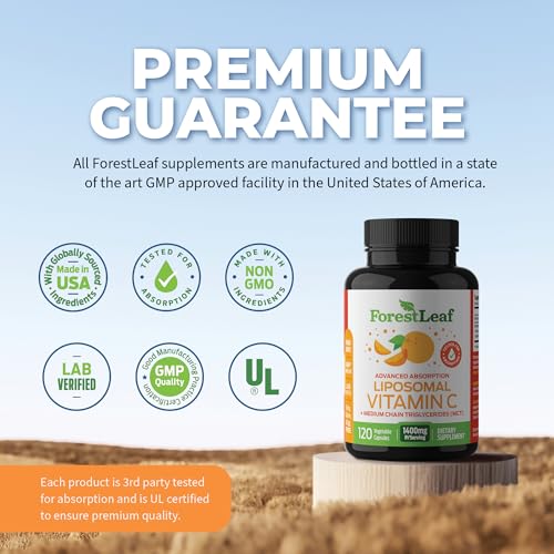 ForestLeaf Liposomal Vitamin C - Liposomal VIT C - 1000mg Capsules ForestLeaf Au supplements