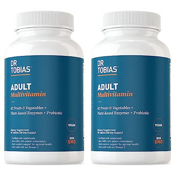 Dr. Tobias Adult Multivitamin for Women & Men, Energy & Immune Support from 42 Fruits Dr. Tobias Au supplements