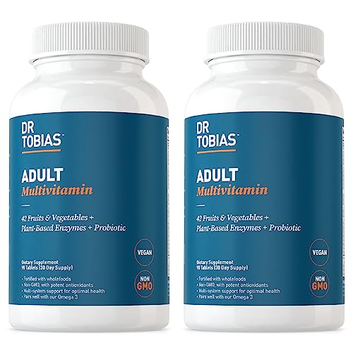 Dr. Tobias Adult Multivitamin for Women & Men, Energy & Immune Support from 42 Fruits Dr. Tobias Au supplements