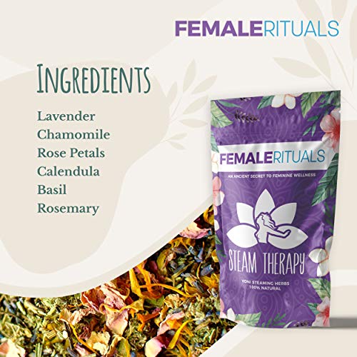 FEMALE RITUALS Yoni Herbs for Steaming (2oz) - Natural Vaginal Steamer to Detox & Cleanse FEMALE RITUALS Au supplements